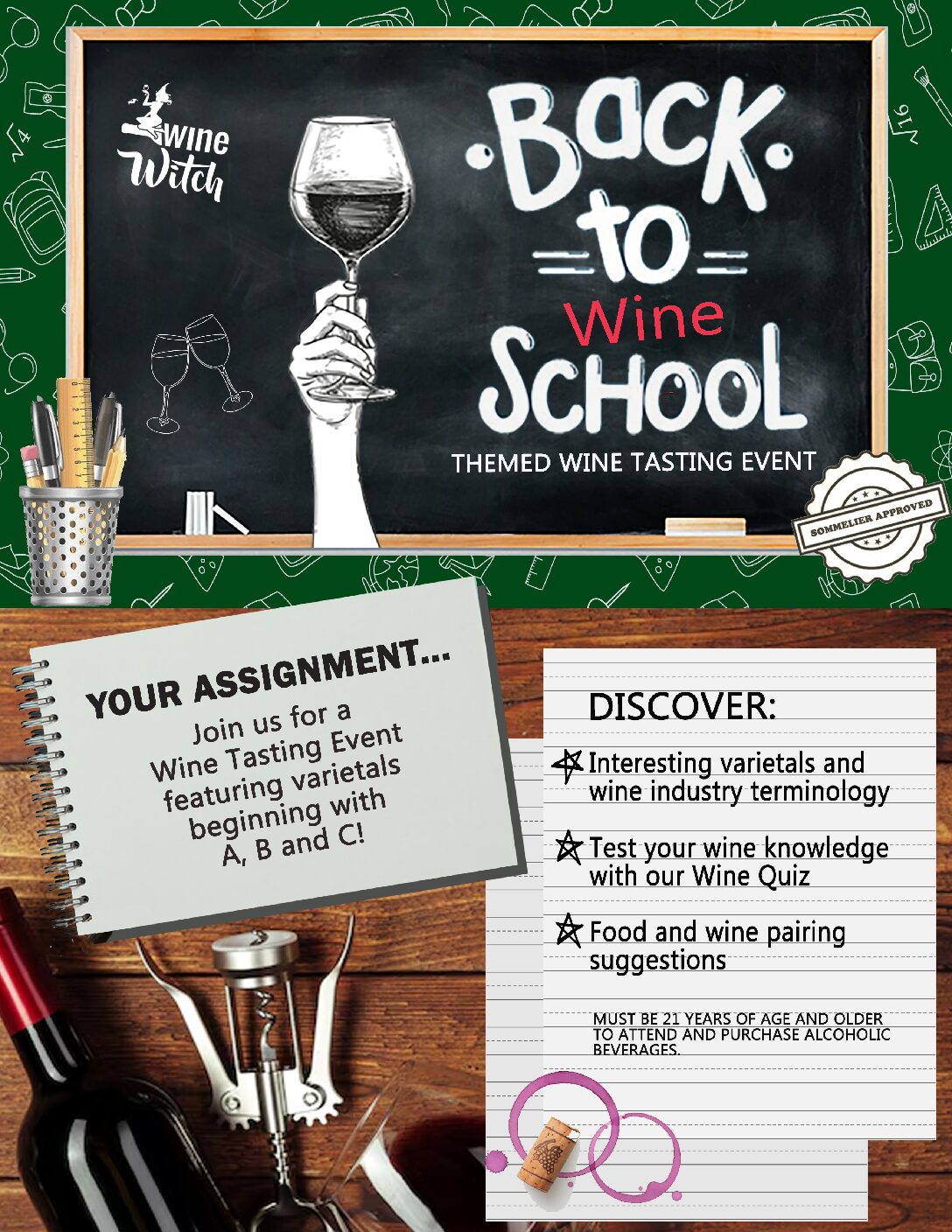 Back to "Wine" School