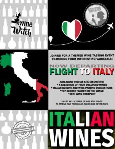 Flight to Italy