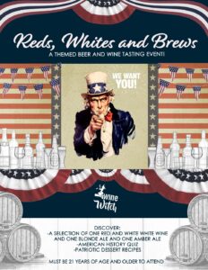 Reds, Whites and Brews