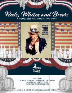 Reds, Whites and Brews