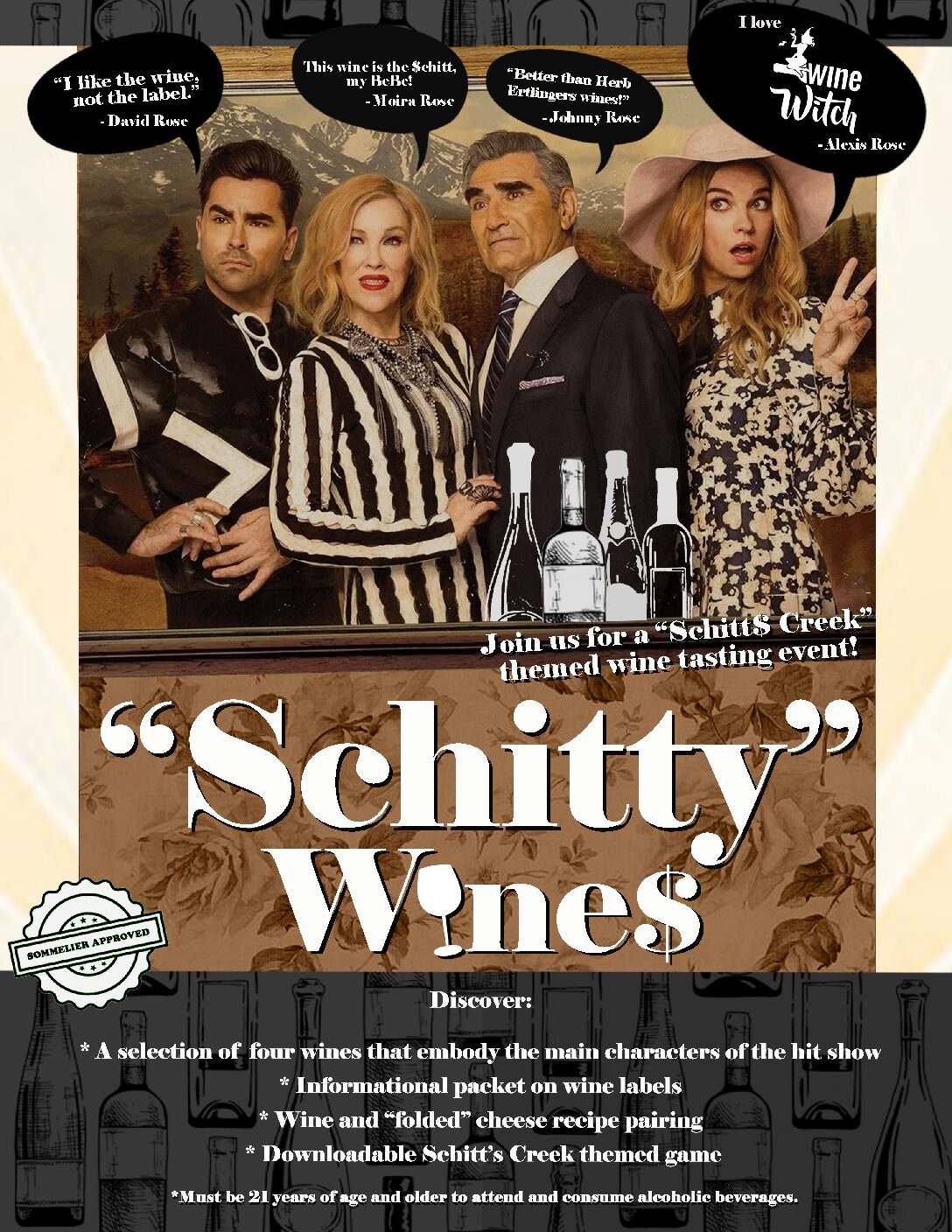 "Schitty" Wine$