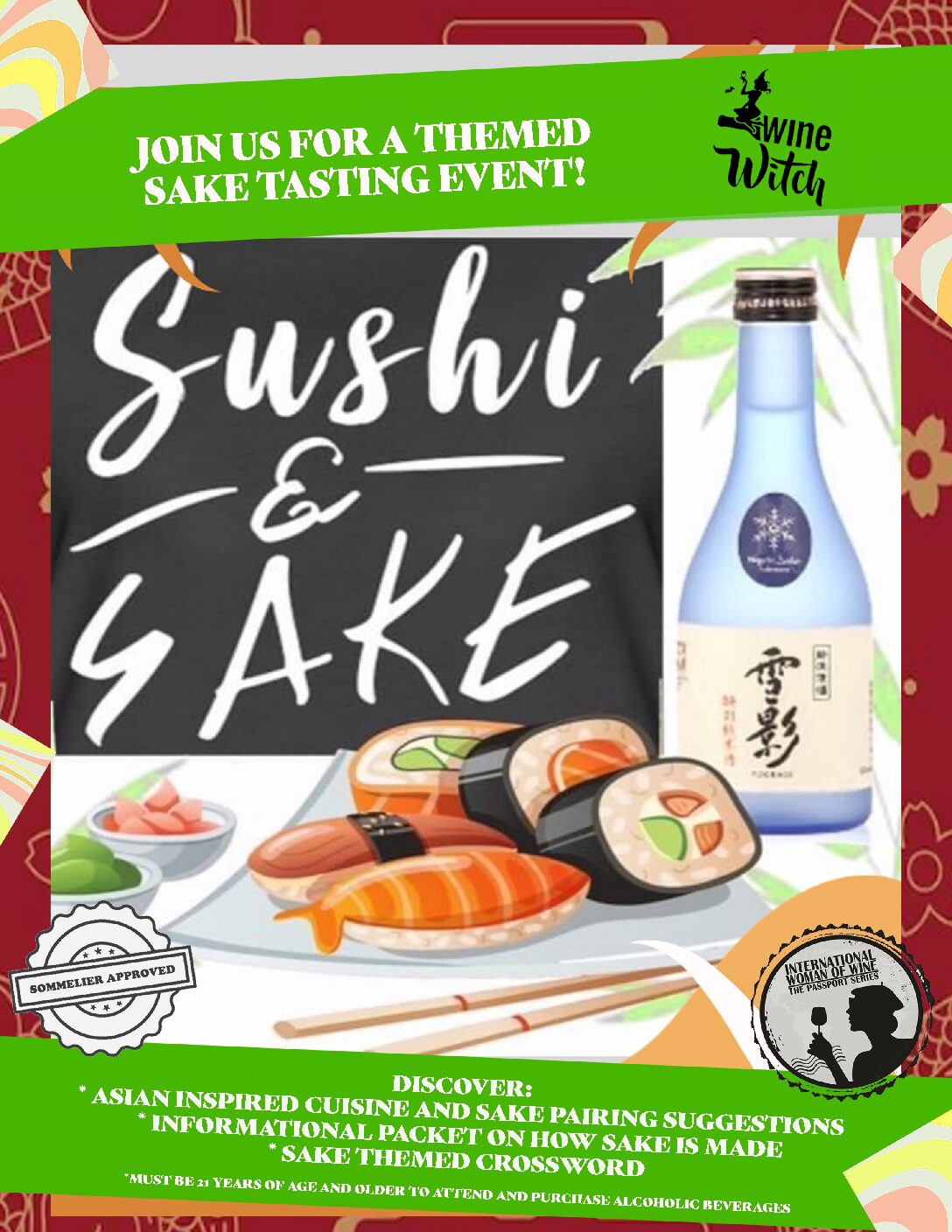 Sushi and Sake