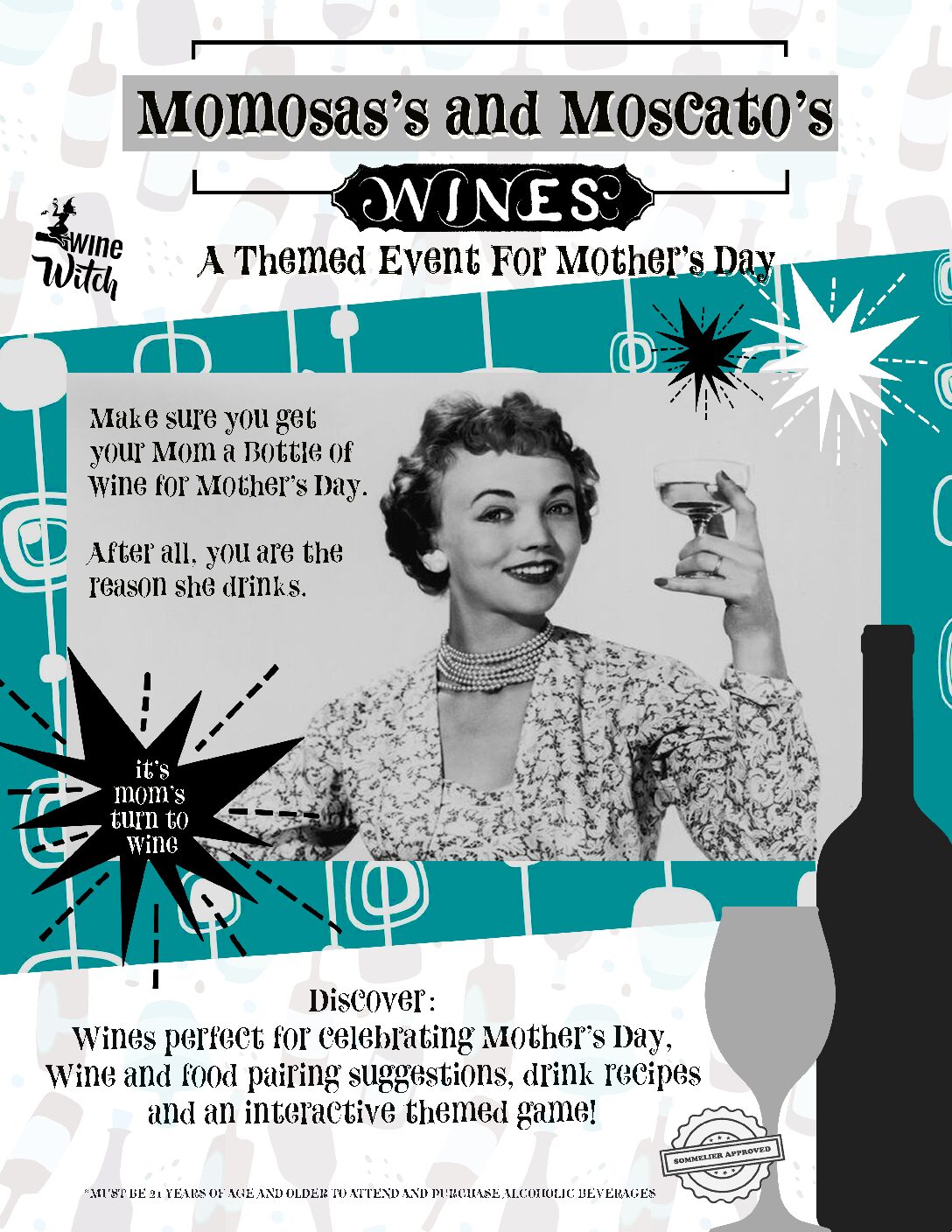 Momosa's and Moscato's: A Mother's Day Wine Event