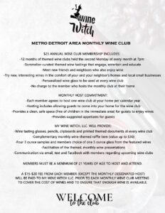 My Wine Witch Wine Club Membership